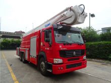 XCMG Official 32m Small Fire Truck JP32C4 multi-functional water and foam tower fire trucks for sale